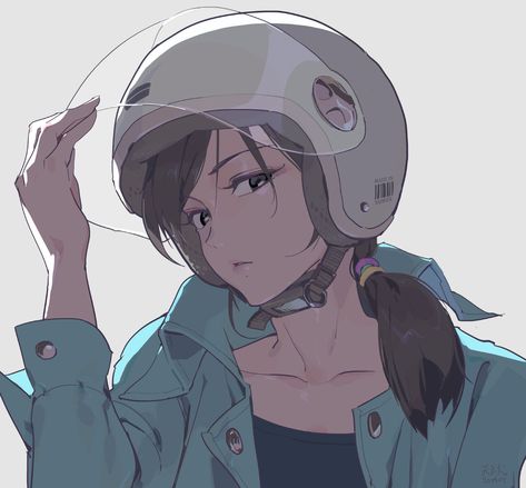 helmet, Skyfire (天之火) on ArtStation at https://www.artstation.com/artwork/VdPe55 Moth People, Anime Police, Beautiful Anime Woman, Character Art Drawing, Helmet Drawing, Girl Draw, Draw Reference, Manga Hair, Manga Drawing Tutorials