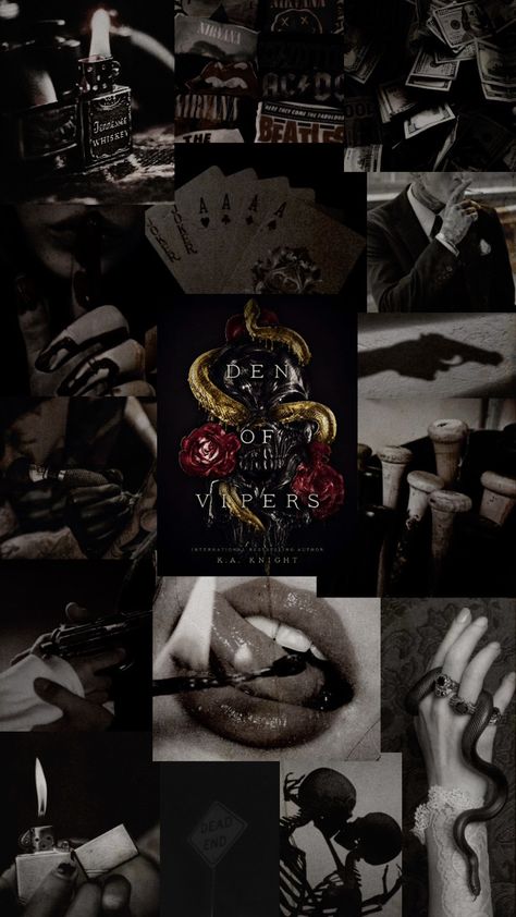 The Vipers have my entire heart 🛐 Den Of Vipers Wallpaper, Den Of Vipers Aesthetic, Den Of Vipers Fan Art, Lords Series, Den Of Vipers, Dark Luxury, Haunting Adeline, Trippy Iphone Wallpaper, Fictional Character Crush