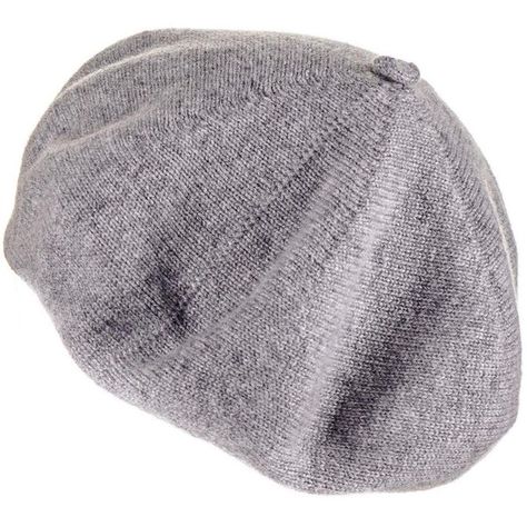 Black Classic Grey Cashmere Beret ($79) ❤ liked on Polyvore featuring accessories, hats, black beret, cashmere hats, gray hat, grey cashmere hat and grey hat Hats Beret, Grey Beret, Beret Black, Black Beret, Beret Hats, Gray Hat, Hats Black, Cashmere Hat, Hat Beret