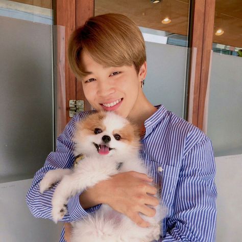 Jimin & his dog Park Jimim, Jikook Fanart, Park Ji Min, Billboard Music Awards, Bts Group, Park Jimin Bts, Fan Fiction, Bts Members, Bts Bangtan Boy