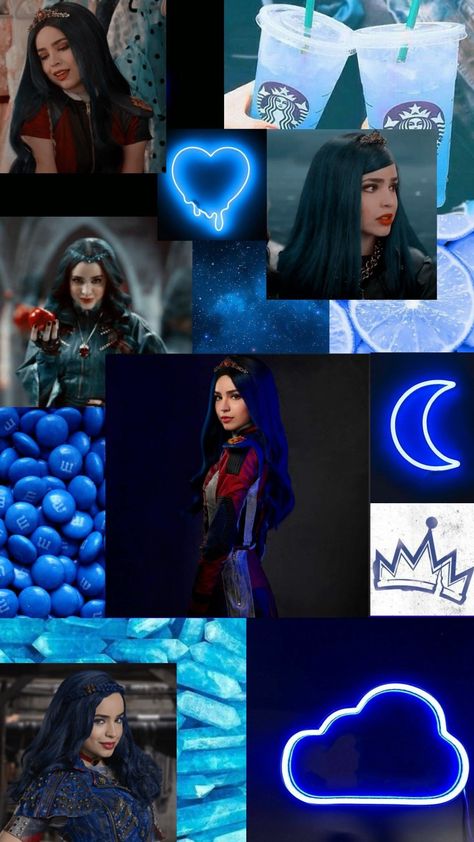 Mal Aesthetic, Disney Descendants Characters, Descendants Pictures, Evie Descendants, Disney Descendants Movie, Wallpaper Iphone Disney Princess, Disney Princess Fan Art, Images Disney, Princess Wallpaper