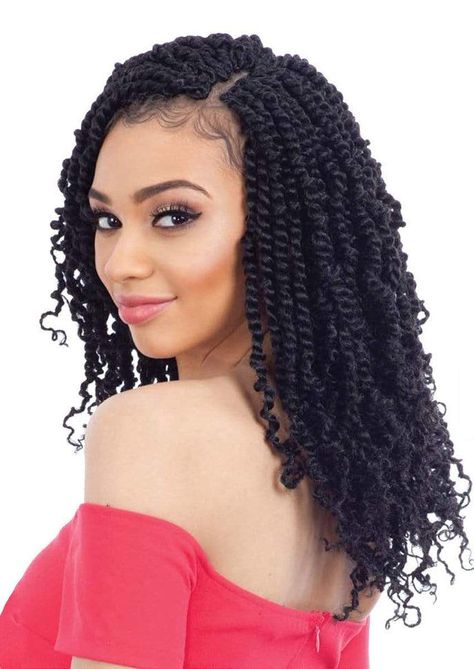 Freetress Crochet Braids, Crochet Braids Freetress, Spring Twist Hair, Curly Crochet Hair Styles, Spring Twists, African Hair Braiding Styles, Types Of Braids, Twist Braid Hairstyles, Crochet Braids Hairstyles