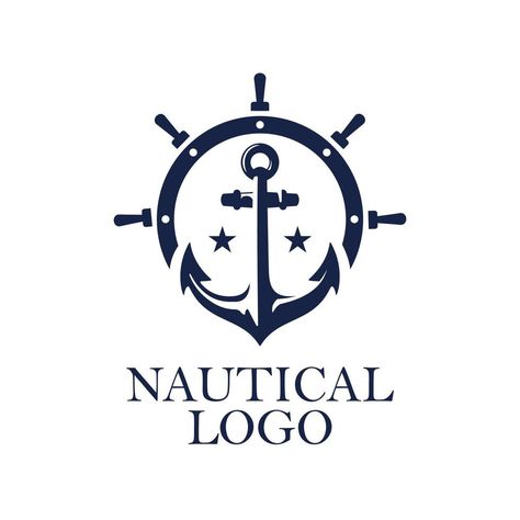 Sailor Logo, Frigate Ship, Bone Drawing, Nautical Logo, Sea Logo, Yin Yang Tattoos, Anchor Logo, Logo Idea, Business Card Design Creative