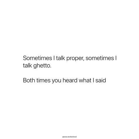 I said what I said 😂😂 I Said What I Said, Doing Me Quotes, Snap Quotes, Say What, Real Quotes, I Said, Me Quotes, Inspirational Quotes, Quotes