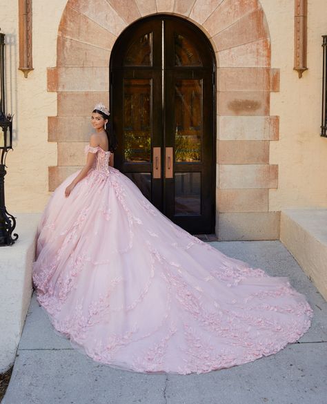 ¡El vestido de quinceañera perfecto para una gran entrada! 💖

👗: Quinceañera Collection 26063
•
•
•
#houseofwu #quinceaneracollection #quinceañera #princessvibes #princessdress #fairytaledress #quinceaneraphotography #vestidosdequince #sweet15 #quinceaños #ballgown #quince #quincegown #explorepage #formaldress #quincedress #misquince #sparkly #sparkle #princess #fairytale #pink #pinkdress #sparkling #explore Off The Shoulder Corset Dress, Off Shoulder Corset, Quinceanera Collection, Girls Communion Dresses, Debutante Ball, Military Ball Dresses, Girls Formal Dresses, Quinceanera Dress, Sequin Appliques