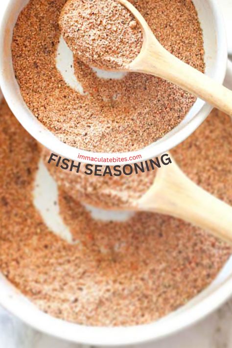 Best Seasoning For Fish, Seasoned Fish Recipes, Homemade Fish Fry Seasoning, Baked Fish Seasoning Recipe, Breaded Baked Fish Recipes, Best Fish Seasoning, Baked Fish Seasoning, How To Season Fish, Homemade Fish Seasoning