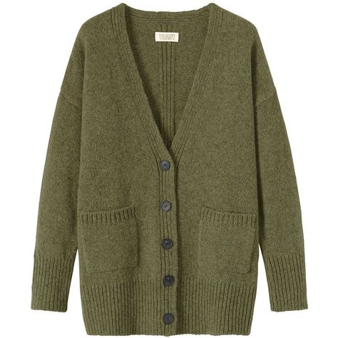 Toast Elisabet Cardigan ($115) ❤ liked on Polyvore featuring tops, cardigans, outerwear, sweaters, asparagus, long sleeve cardigan, deep v neck top, ribbed long sleeve top, special occasion tops and ribbed top Holiday Cardigan, Polyvore Items, Aztec Print Cardigan, Green Long Sleeve Top, Comfy Clothing, Warm Cardigan, Lucky Brand Sweater, Shawl Collar Cardigan, Deep Autumn