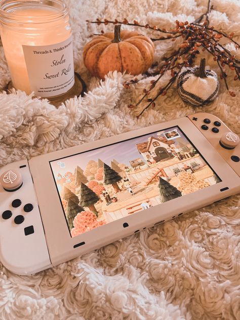 cozy fall animal crossing session on nintendo switch 🍂 follow @chickwoodgames on instagram & tiktok for more cozy gamer content #cozygames #cozygamer #cozylifestyle #fallvibes #hyggelife #nintendoswitch #animalcrossing #acnh #videogames Fall Animal Crossing, Cozy Animal Crossing, Animal Crossing Bedroom, Switch Aesthetic, Nintendo Switch Animal Crossing, Character Vibes, Nintendo Switch Case, Fall Games, Switch Games