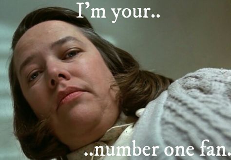 My impression of Annie Wilkes literally freaks out my friend. He gets really scared. Haha! Misery Stephen King, Stephen King Film, Breaking The Fourth Wall, Stephen King Movies, You'll Float Too, Stephen King Books, King Quotes, Halloween 2016, Fourth Wall