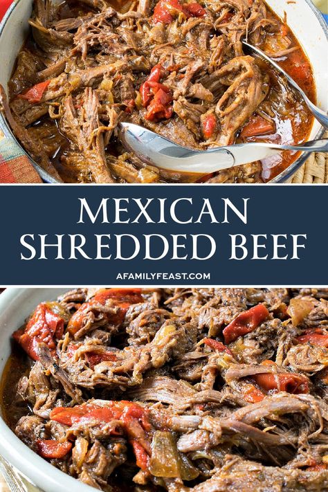 Mexican Shredded Beef Shredded Beef Tacos Dutch Oven, Dutch Oven Shredded Beef, Mexican Shredded Beef Dutch Oven, Shredded Beef Taquitos, Beef And Bean Enchiladas, Chimichanga Beef, Beef Chimichangas, Beef Tostadas, Enchiladas Beef