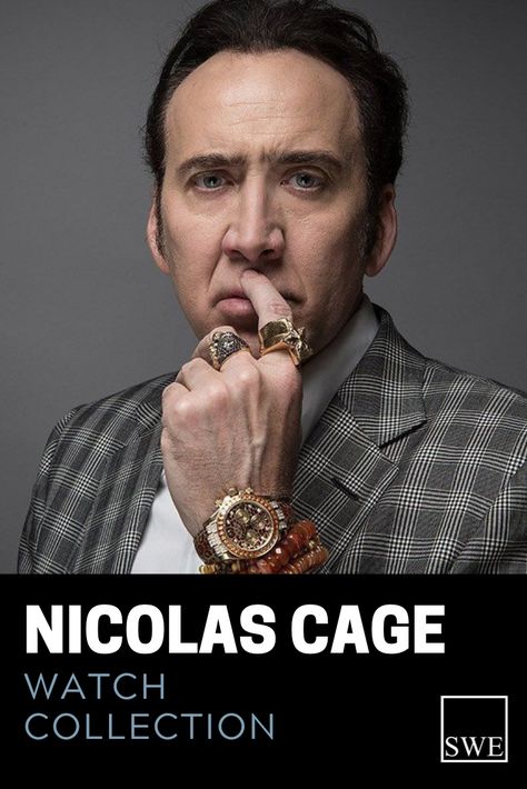 Nicholas Cage, Leaving Las Vegas, Rolex Watches Women, Wealthy Men, Hollywood Celebrity, Celebrity Style Red Carpet, Lisa Marie Presley, Nicolas Cage, Vintage Rolex