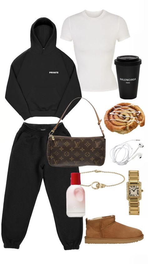 Night Comfy Outfit, Boujee Aesthetic Outfits, Bedroom Women, Makeup Outfit, Holiday Prep, Fitness Wear Outfits, Uni Outfits, City Night, Cute Lazy Day Outfits