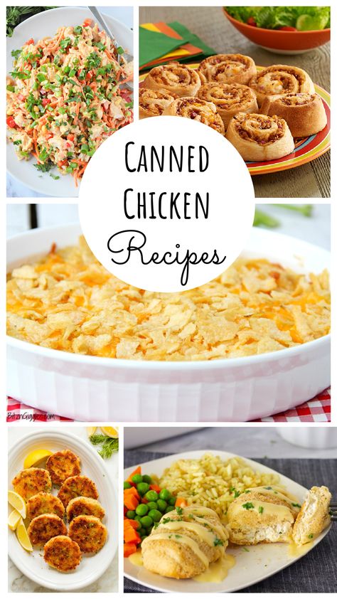 Meals To Make With Canned Chicken, Weight Watchers Canned Chicken Recipes, Casserole With Canned Chicken, Recipes For Canned Chicken, Canned Chicken Casserole Recipes, Kirkland Canned Chicken Recipes, Recipes With Canned Chicken, Ugly Chicken, Canned Meals