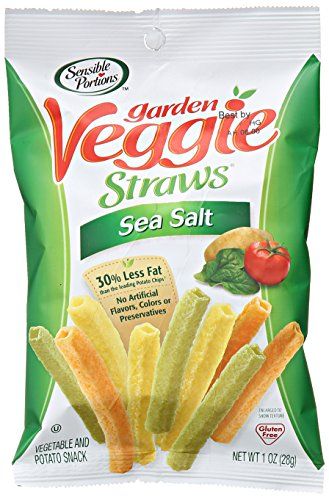 Sensible Portions Garden Veggie Straws Sea Salt 6 Count * To view further for this item, visit the image link. Gluten Free Vegetables, Veggie Straws, Vegetable Chips, Family Snacks, Potato Snacks, Veggie Chips, Snack Foods, Corn Dogs, Eat Right