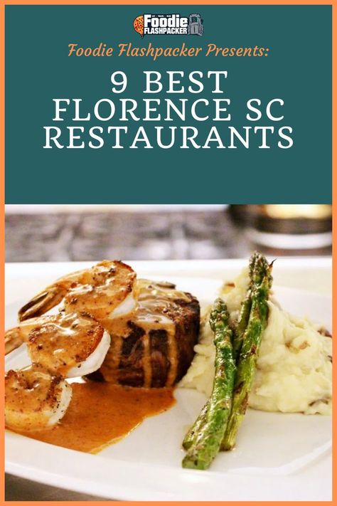 Florence SC Restaurants South Carolina Food, Florence Food, American Travel, Best Restaurants, Trip Planning, South Carolina, Florence, Fun Things To Do, Top 10