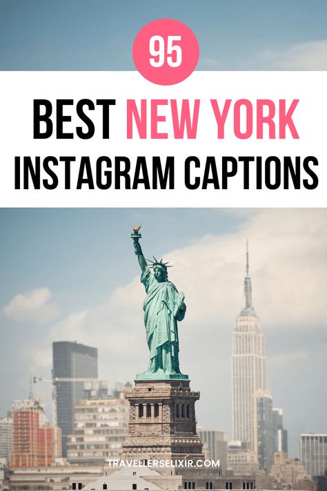 Best New York Instagram captions New York Quotes Funny, New York Ig Captions, New York Captions Instagram, Instagram Captions Travel, New York Instagram, New York Quotes, Nyc Pics, New York City Pictures, Photo New York