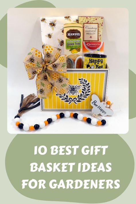 Looking for a thoughtful gift for the gardening enthusiast in your life? Explore our curated selection of innovative gift baskets showcasing 10 delightful ideas all beginning with the letter "S". Treat your green-thumbed loved ones to a blend of surprises, from seeds and shears to succulents and more. Delve into a realm of gardening joys that are sure to bring joy and inspiration to any gardener’s daily routine. Best Gift Basket Ideas, Best Gift Baskets, The Letter S, Garden Diary, Lemon Cookies, Gift Basket Ideas, Bee Happy, Basket Ideas, Letter S