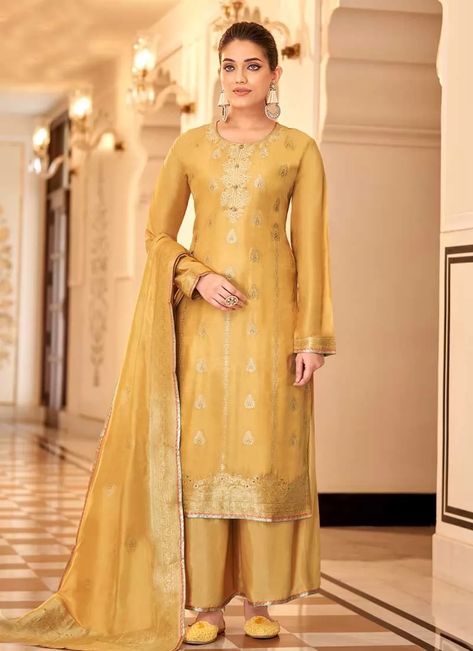 Buy Palazzo Style Pakistani Salwar Kameez Online Exclusive Gowns, Eid Outfits, Palazzo Suit, Salwar Kamiz, Salwar Kameez Online, Pakistani Salwar Kameez, Indian Dress, Boutique Dress, Zari Work