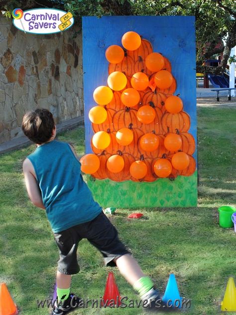 Fall Carnival Games, Fall Festival Activities, School Fall Festival, Festival Activities, Fall Festival Games, Pumpkin Games, Fall Harvest Party, Fall Carnival, Diy Carnival