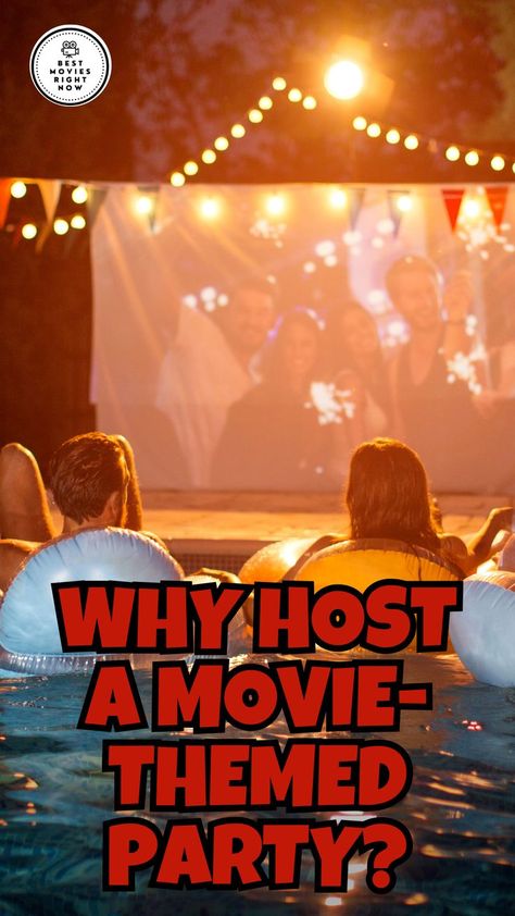 Why Host A Movie-Themed Party? Party Game Ideas, Movie Themed Party, Movie Guide, Easy Parties, Movie Themes, Game Ideas, Party Game, Hard Time, Plan A