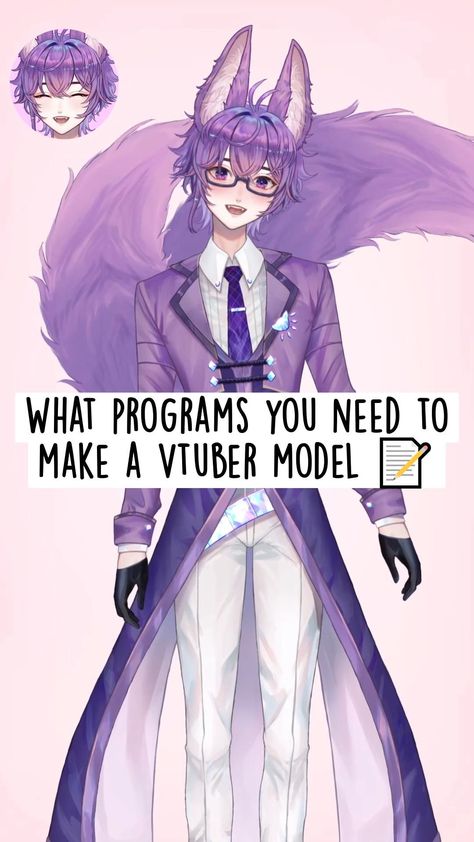 How To Make Your Own Vtuber Model, How To Draw A Vtuber Model, Vtuber Hair Design Ideas, Vtuber Lore Ideas, Make Vtuber Model, Simple Vtuber Model, Vtuber Model Tutorial, How To Make Your Art Look Better, V Tuber Design Ideas