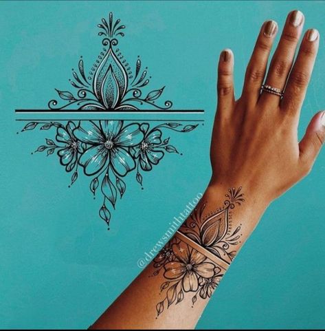 Forearm Mandala Tattoo, Mandala Arm Tattoos, Mandala Tattoos For Women, Bohemian Tattoo, Mandala Hand Tattoos, Hand And Finger Tattoos, Elbow Tattoos, Forearm Tattoo Women, Hand Tattoos For Women