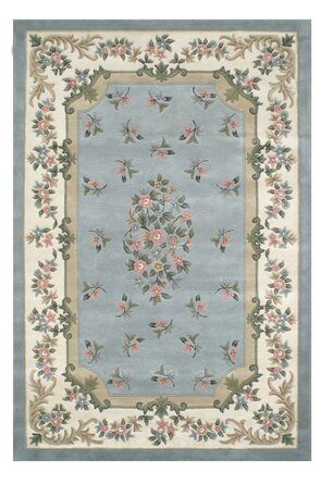 Shabby Chic Rug, Light Blue Rug, Light Blue Area Rug, American Home, Ivory Area Rug, Blue Rooms, Rug Company, Rugs Usa, Floral Area Rugs