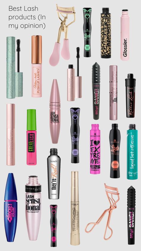 Makeup Ideas Mascara, Best Mascara Combo, Trendy Mascara, Mascara Combos, Mascara Design Ideas, Mascara Recommendations, Mascara Aesthetic, Good Mascara, Great Lash Mascara