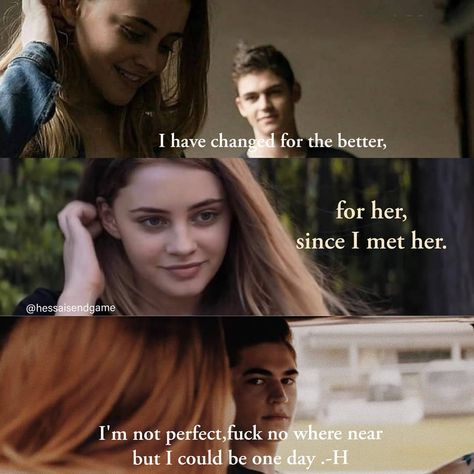 After Movie Quotes, Movie Quotes Aesthetic, Crush Movie, After Series, Movie Love Quotes, Romantic Book Quotes, Favorite Movie Quotes, Romantic Movie Quotes, Hardin Scott