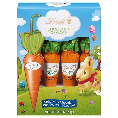 Please see affiliate link to purchase Chocolate Carrots, Lindt Easter, Candied Carrots, Hazelnut Milk, Milk Chocolate Candy, Lindt Chocolate, Fine Chocolate, Easter Chocolate, Easter Candy