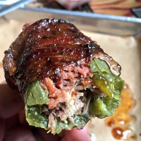 Texas Twinkies, Twinkies Recipe, Bacon Wrapped Jalapenos, Jalapeno Recipes, Wrapped In Bacon, Traeger Recipes, Brisket Recipes, Smoked Brisket, Smoked Food Recipes