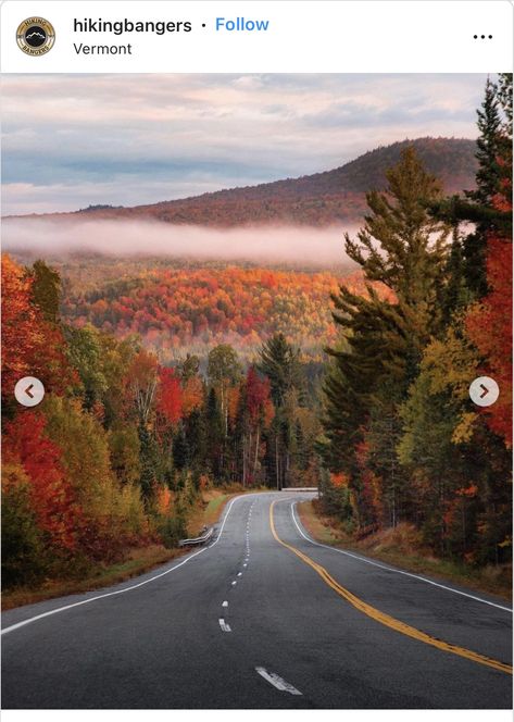 Vermont Fall, Beautiful Landscape Photography, New England Fall, Autumn Scenes, Country Landscaping, Autumn Scenery, Fall Is Here, Scenic Routes, Fall Foliage