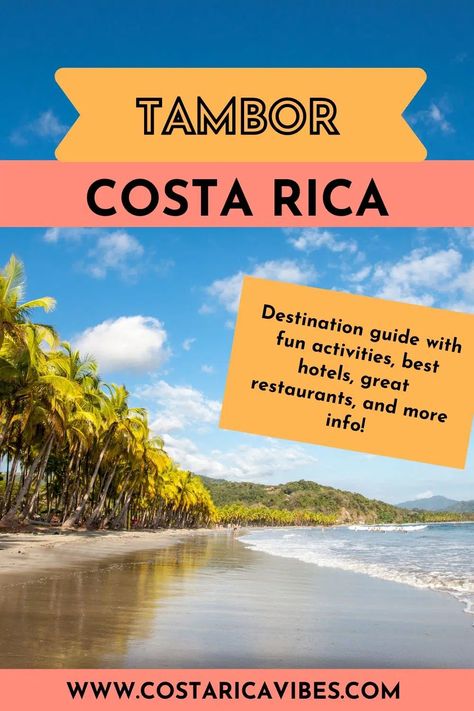 White Sand Beaches, Travel Secrets, Costa Rica Vacation, Travel Info, Travel Wanderlust, Travel Planning, Great Restaurants, Fishing Villages, Beach Town