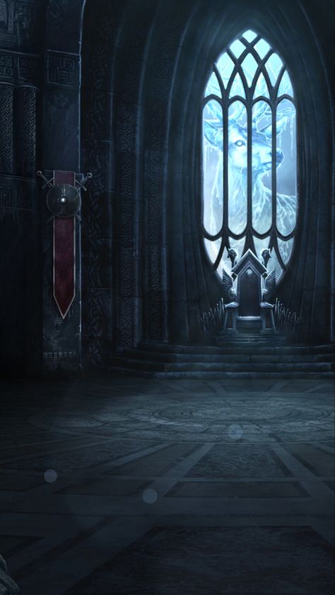 Gothic Castle Interior Concept Art, Throne Room Drawing Reference, Gothic Castles Interior, Dark Fantasy Throne Room, Gothic Castle Concept Art, Dark Throne Room Fantasy Art, Dark Castle Throne Room, Dark Fantasy Castle Interior, Medieval Castle Room