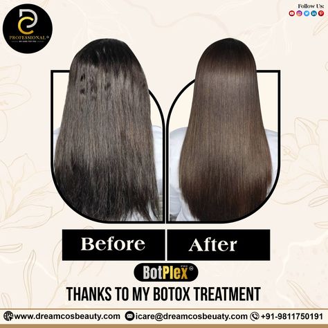 Botox Results, Hair Advertising, Matrix Hair, Hair Cuticle, Wash Hair, Social Media Poster, Styling Hair, Hair Spa, Human Braiding Hair