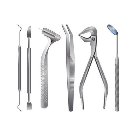 Dentist Tools, Collage Video, Teeth Health, Dental Tools, Art Tools, Vector Art, Art Images, Template Design, Health Care