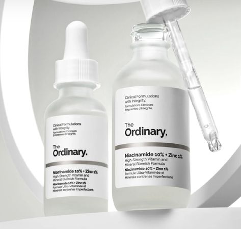 2 Packs of The Ordinary Niacinamide 10% + Zinc 1% 30ml The Ordinary Niacinamide 10% + Zinc 1%, Niacinamide The Ordinary, Ordinary Niacinamide, Best Skin Care Routine, Body Smells, Acne Marks, Skin Radiance, Minimize Pores, Facial Serum