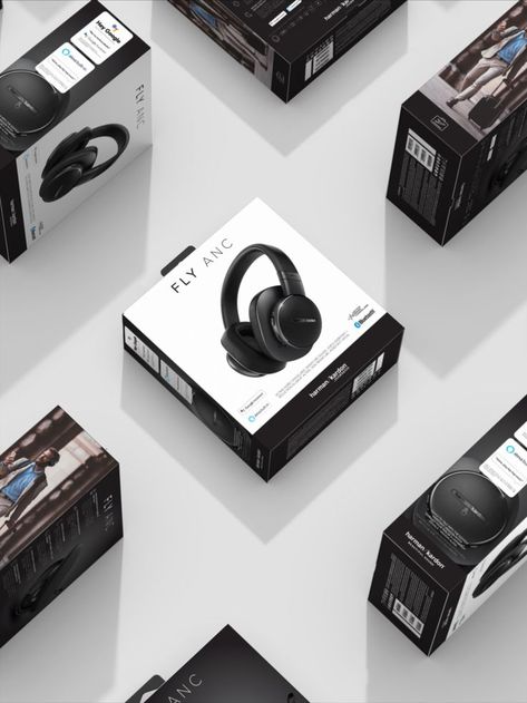 Harman Kardon headphones packaging artwork and guideline design Tech Packaging, Electronics Packaging, Electronic Packaging, Phone Packaging, Packaging Design Ideas, Kids Headphones, Hipster Wallpaper, Harman Kardon, Pack Design