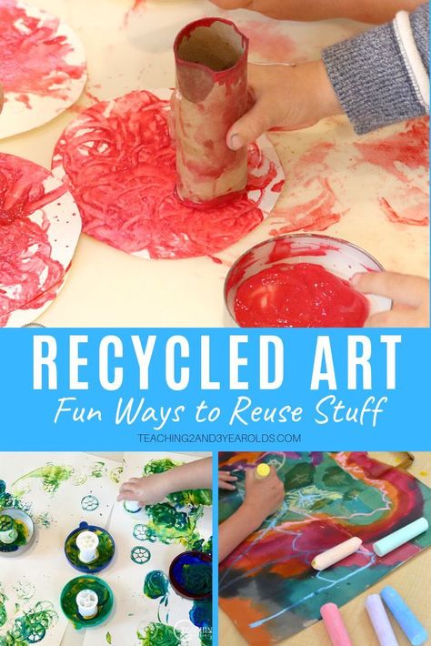 Reduce Reuse Recycle Activities For Toddlers, Recycle Crafts For Toddlers, Recycle Activities For Toddlers, Recycling Week Activities Toddlers, Recycled Crafts For Toddlers, Recycle Projects For Preschool, Kindergarten Recycled Art Projects, Reduce Reuse Recycle Preschool Activities, Reduce Reuse Recycle Activities Projects