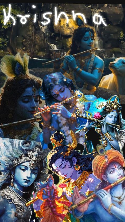 Krishna Collage, Krishna, Collage, Quick Saves