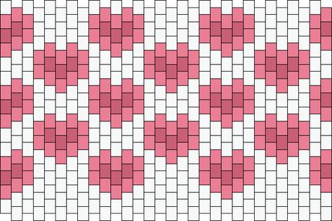 Heart Flat Panel Pattern Kandi Pattern Kandi Heart Pattern, Kandi Panel, Kandi Heart, Kandi Inspo, Diy Kandi Bracelets, Kandi Cuffs, Diy Kandi, Kandi Ideas, Kandi Cuff