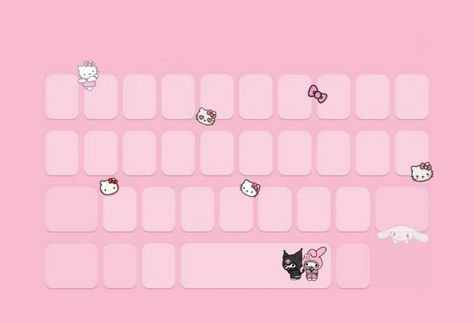 Bt21 Wallpaper Kookie, Cute Aesthetic Keyboard Wallpaper, Gboard Keyboard Theme Aesthetic, Keyboard Pink, Keyboard Themes Wallpaper, Keyboard Wallpaper, Pink Wallpaper Hello Kitty, Key Board, Love Pink Wallpaper