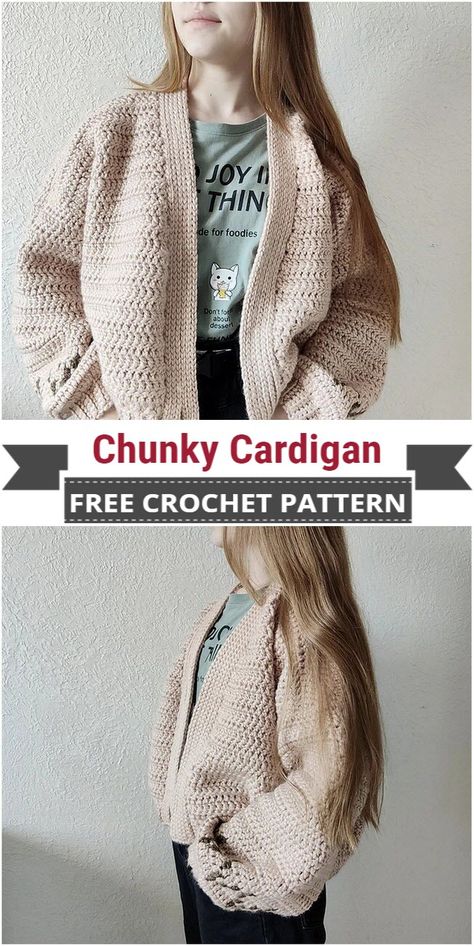 More than one design of Crochet Chunky Cardigan Patterns Free Crochet Oversized Cardigan Patterns, Crochet Bulky Cardigan, Crochet Chunky Cardigan Pattern Free, Chunky Cardigan Crochet Pattern, Chunky Crochet Cardigan Pattern Free, Chunky Crochet Sweater Pattern Free, Chunky Cardigan Crochet, Crochet Cardigan Chunky, Crochet Chunky Cardigan