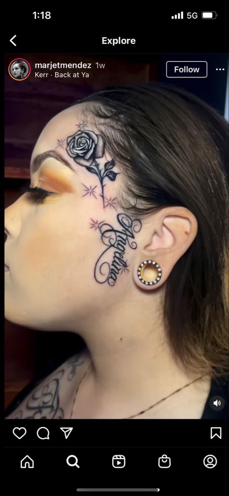 Crown Face Tattoo, Crown Queen, Face Tattoos, Face Tattoo, Crown, Queen, Tattoos