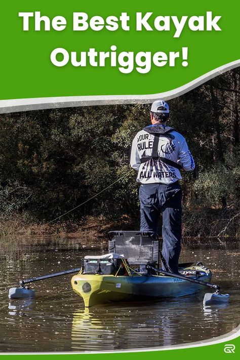 We review the best kayak outriggers to stabilize your craft while out fishing or during your first adventure out on the water! Kayak Outriggers, Kayak Accessories, Kayaks, More Fun, Kayaking, Different Types, The Help, Fishing, Good Things