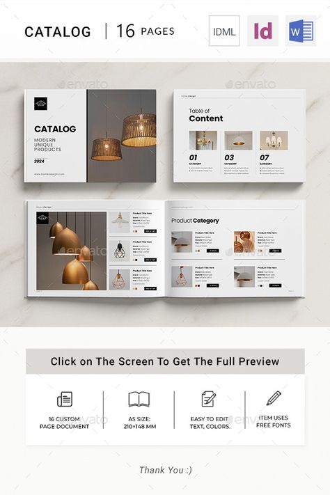 Professional Catalogue Design, Digital Catalog Design Layout, Horizontal Catalog Design, Premium Catalogue Design, A5 Catalog Design, Simple Catalog Design, Catalogues Design Layout, Home Catalog Design, Furniture Design Catalog