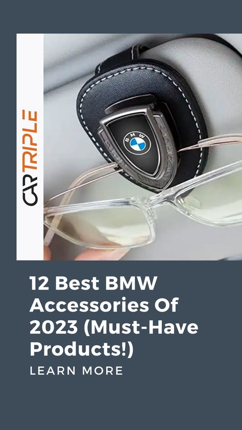 Eyes on the road, and jaws on the floor! 😱 BMW's 2023 accessories redefine car luxury. Check out our list, and prepare for some serious envy. #CarTriple #BMW2023Revolution Bmw Keychain, 2023 Accessories, Bmw Accessories, Car Luxury, Natural Air Freshener, Tire Pressure Gauge, Trunk Organization, Roof Racks, Fire Extinguishers