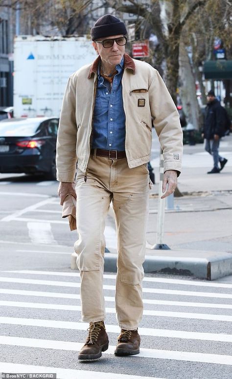 Daniel Day-Lewis January 2024 Workwear Fashion Men, Americana Fashion Men, Gents Fashion, Street Fashion Men Streetwear, Mens Outfit Inspiration, Mens Workwear, Americana Fashion, Cool Outfits For Men, January 2024