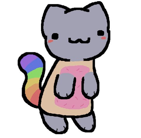 Meow meow meow meow meow meow Nyan Cat Drawing, Nyan Cat And Tac Nyan Matching Pfps, Nyan Cat And Tac Nyan, Nyan Cat Fanart, Tac Nyan, Tac Nayn, Nya Cat, Scene Emo Art, Nyan Nyan