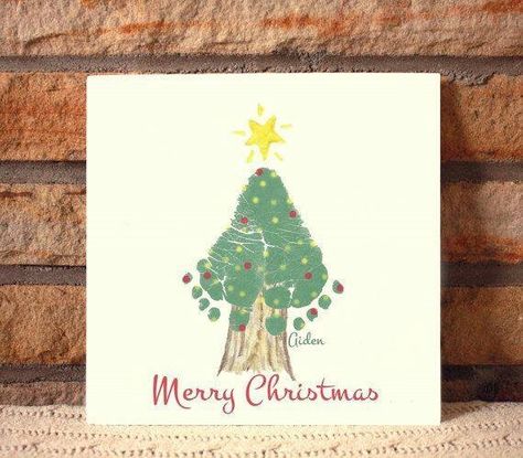 Footprint Christmas Tree, Christmas Tree Footprint, Childrens Christmas Cards, Baby Footprints Christmas, Hand Print Art, Baby Christmas Card, Baby Christmas Crafts, Handprint Christmas, Footprint Crafts